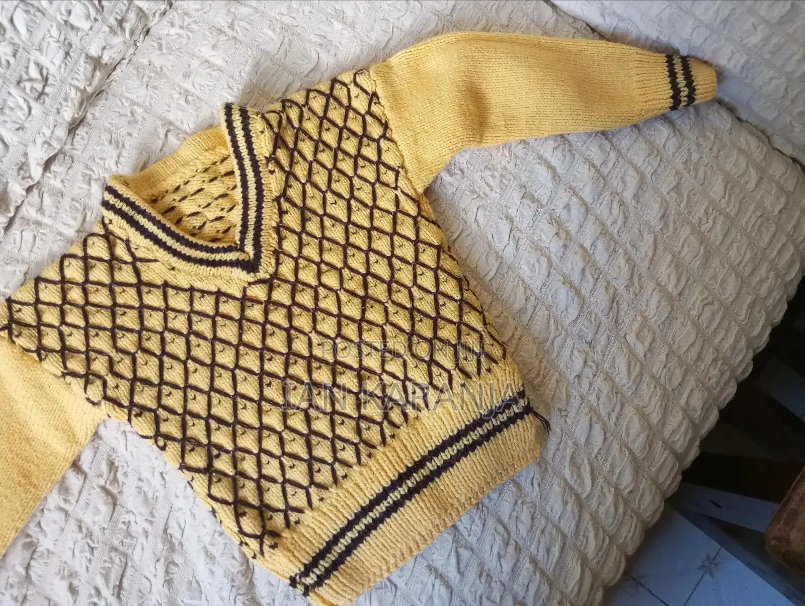Crocheted Baby Sweaters