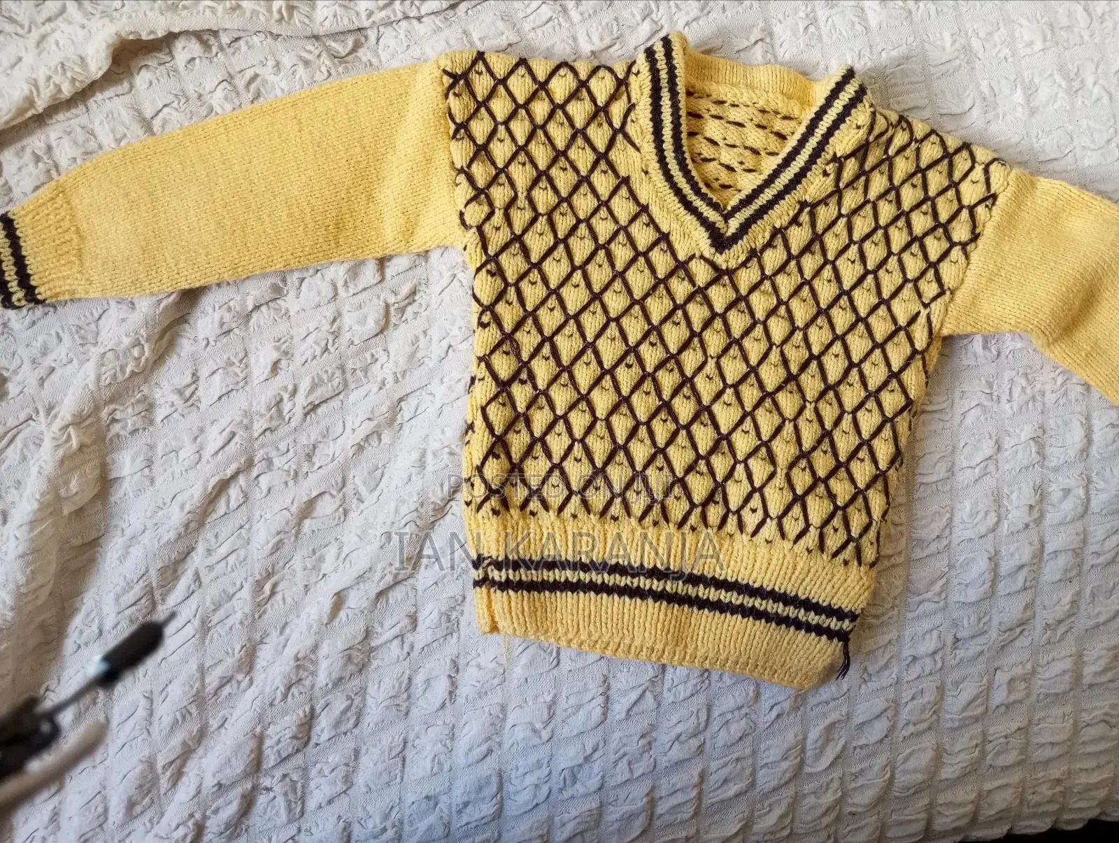 Crocheted Baby Sweaters