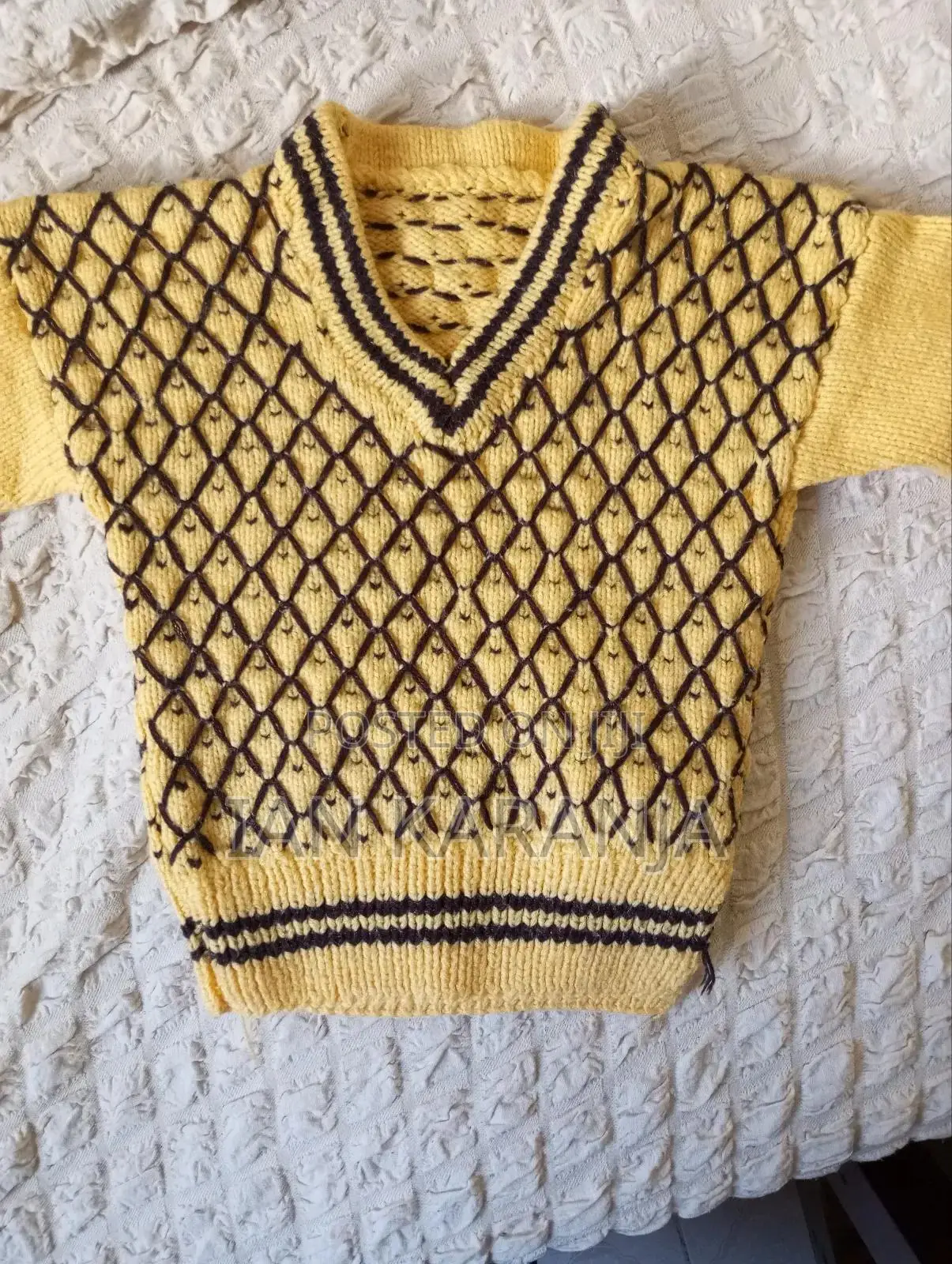 Crocheted Baby Sweaters