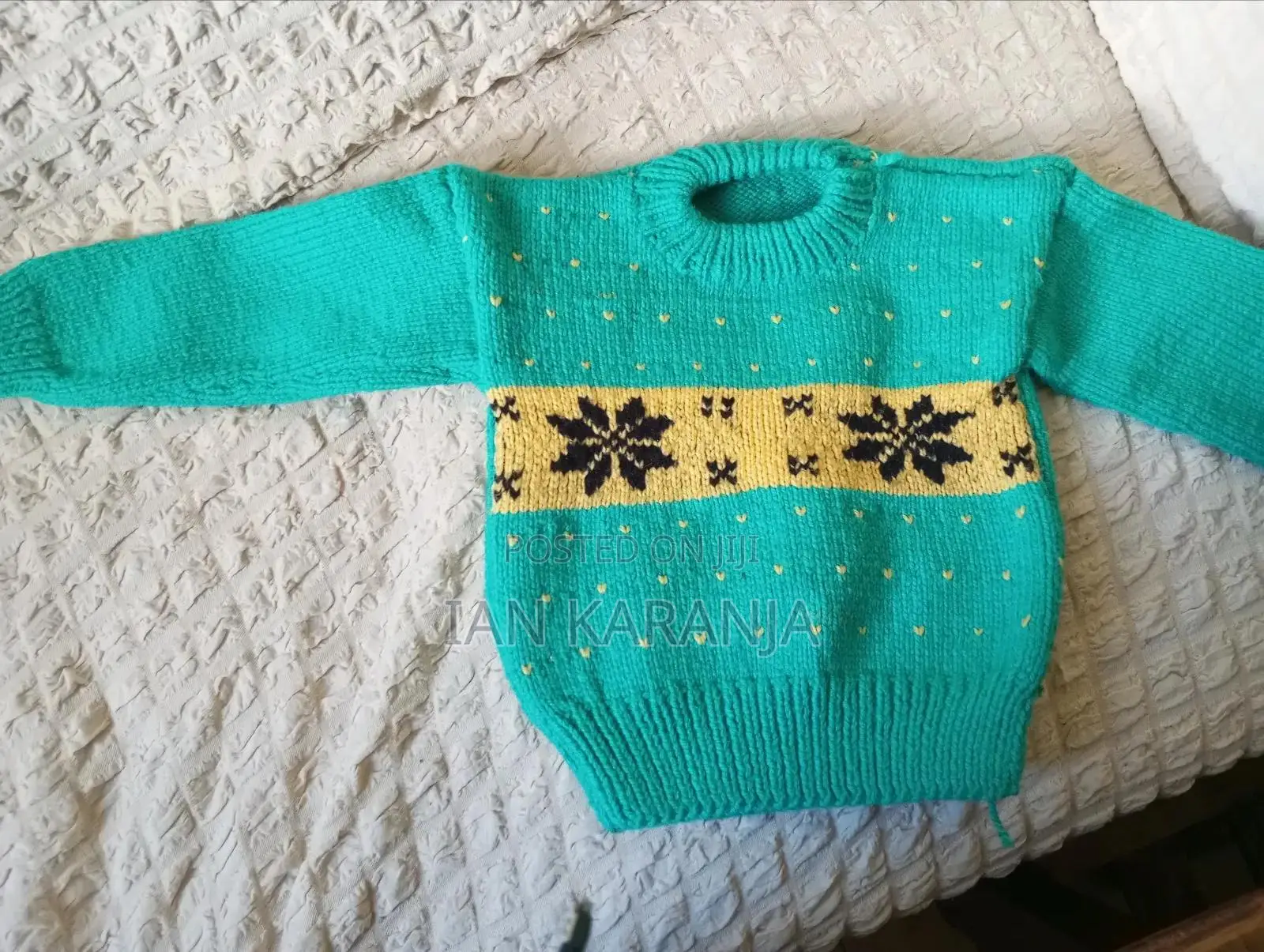 Crocheted Baby Sweaters