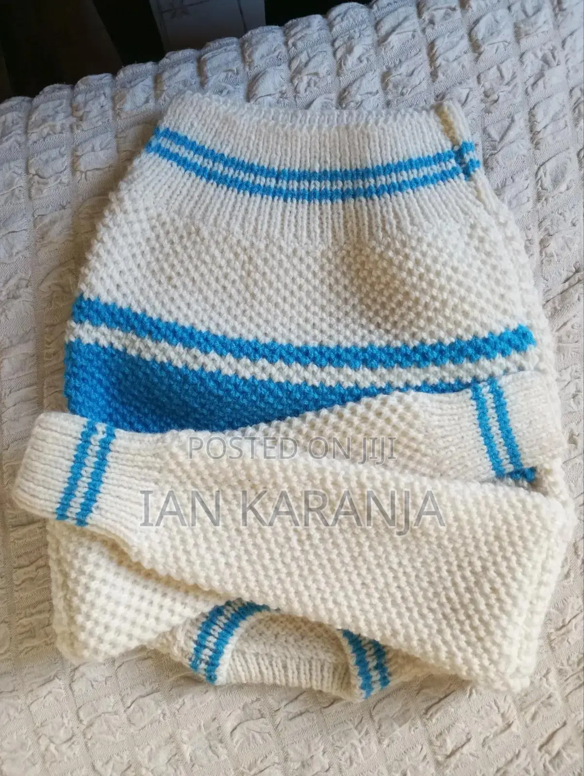 Crocheted Baby Sweaters
