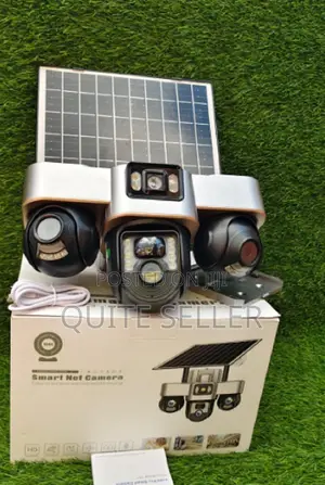 PTZ 4g Solar Powered Camera V380 Pro 4g Internet Communication
