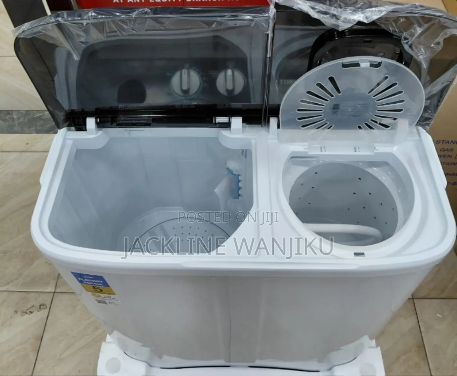 Tornado 7kg Twin Tub Washing Machine