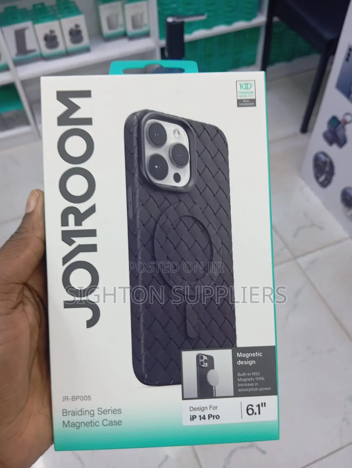 Joyroom Jr-14d6 Magnetic Protective Phone Case for Ip 14 Pro 6.1"