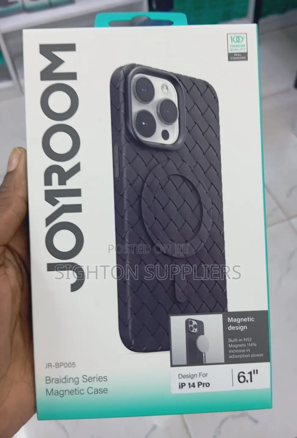 Joyroom Jr-14d6 Magnetic Protective Phone Case for Ip 14 Pro 6.1"