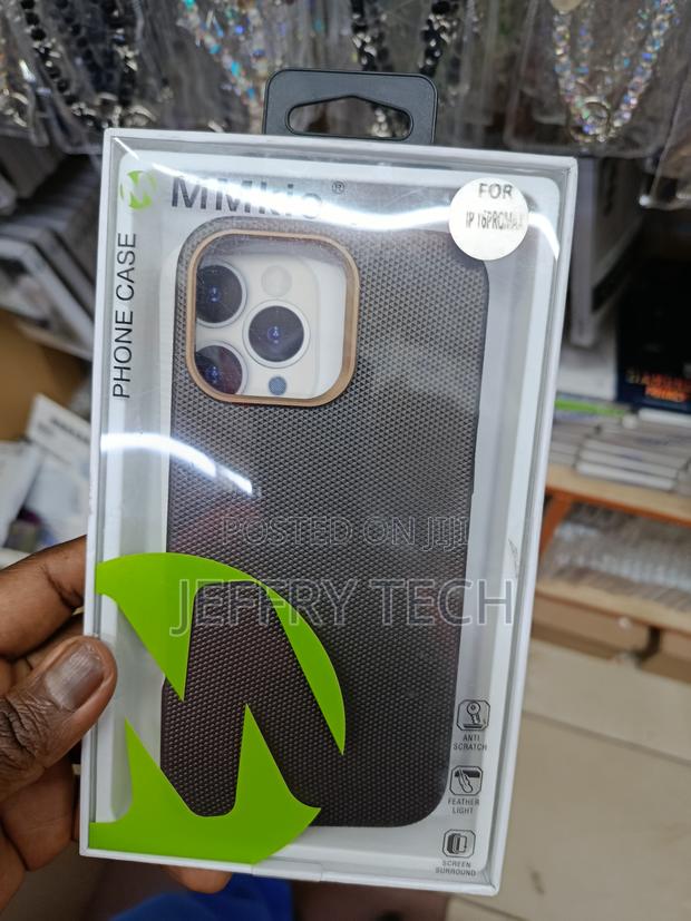 Faxour Carbon Fiber Texture Case for iPhone 16 Pro Max - main view