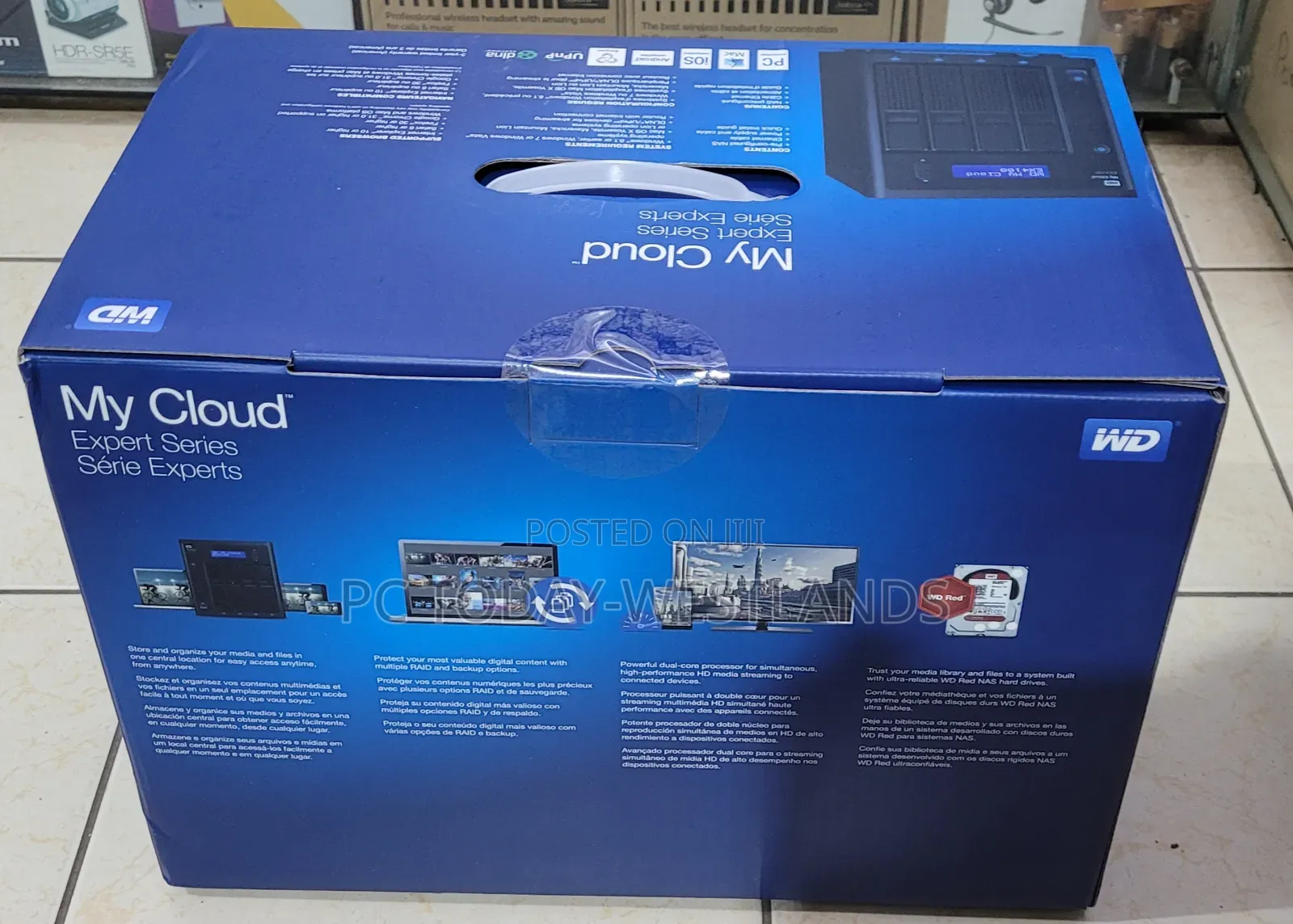 Wd My Cloud Expert Series 40tb Ex4100 4-Bay Nas Server (4 X 10tb)