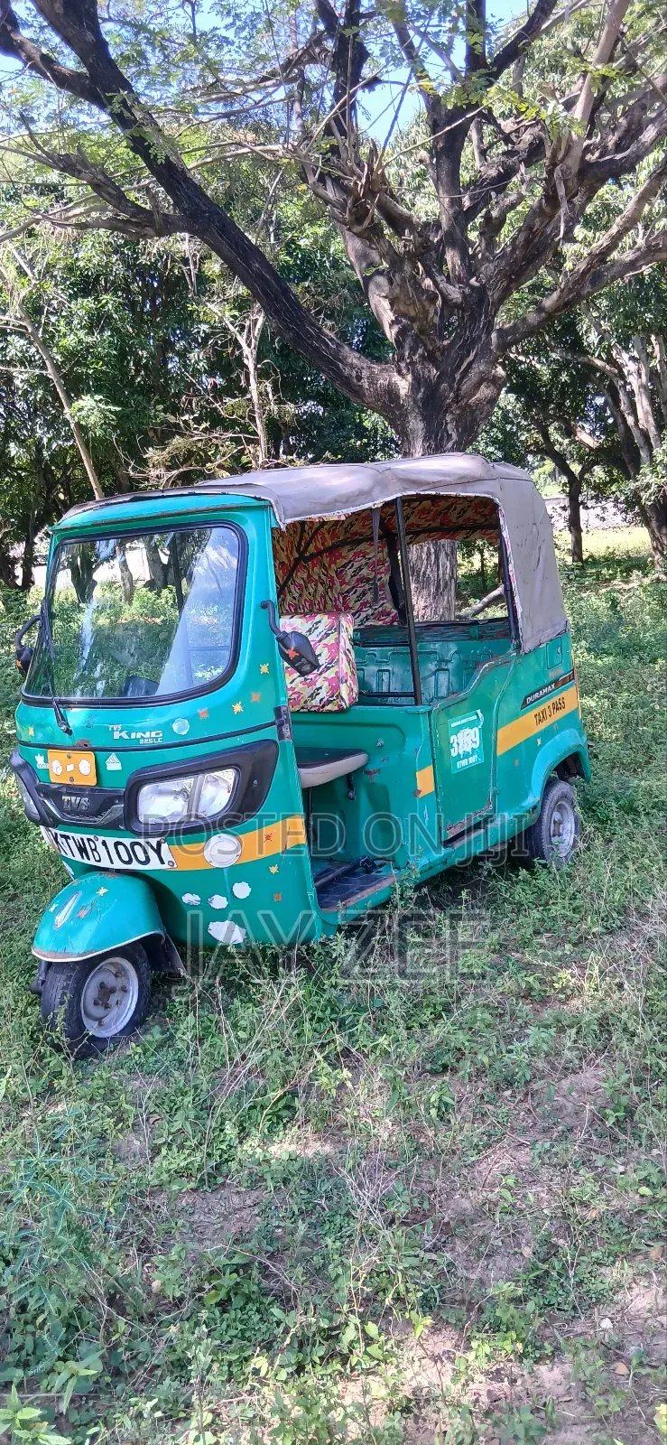 TVS King Deluxe Plus iTouch Start 2019 Green