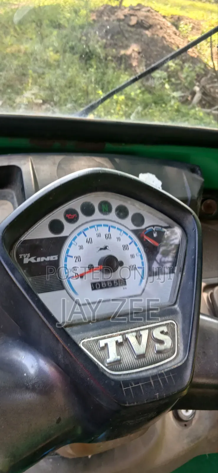 TVS King Deluxe Plus iTouch Start 2019 Green