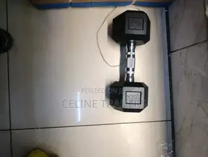 10kg Hex Dumbbell – Gym-Quality Free Weight (Per Hand)
