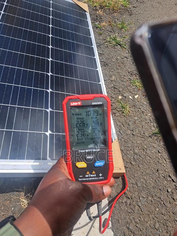 Solar Panels Multiple MPPT Meter - main view