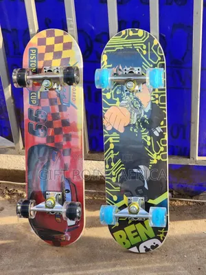Cartoon Themed Skateboard With  Rubber Wheel For Kids