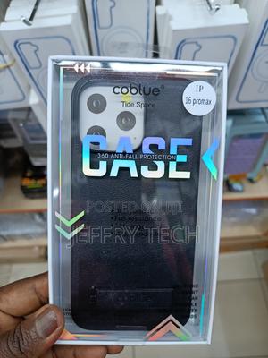 Ruser iPhone 16 Pro Max Leather Case,Built-in Invisible Stand - thumbnail 2