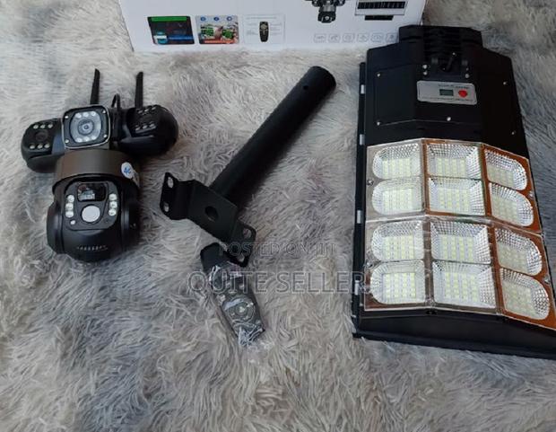 Solar Light V380 Pro App 450w Watts Two-in-One Solar Street Light - main view