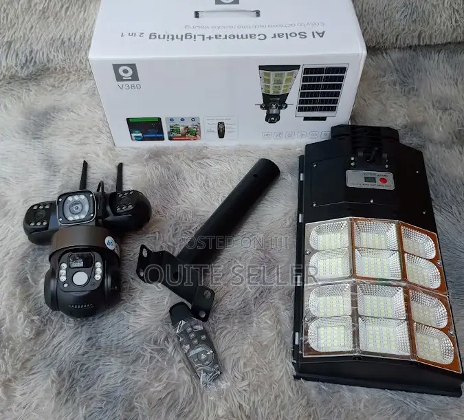 Two-in-One Led Solar Light Built in Rechargeable Battery Integrated