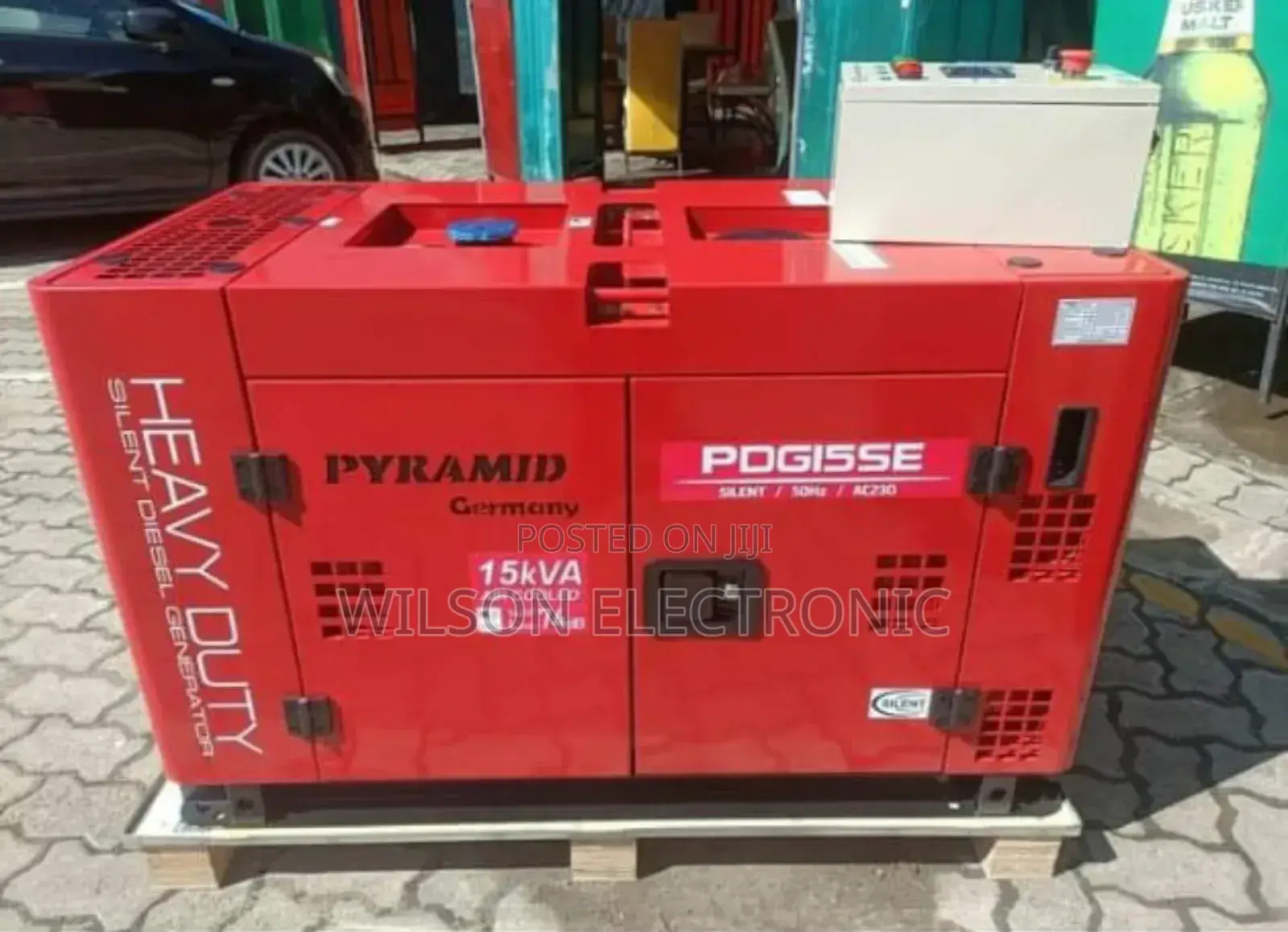 15kva Pyramid Aircooled Genset