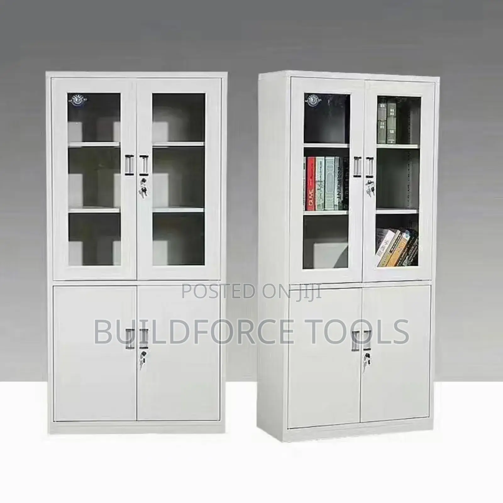 Filing Cabinet With Upper Glass Door
