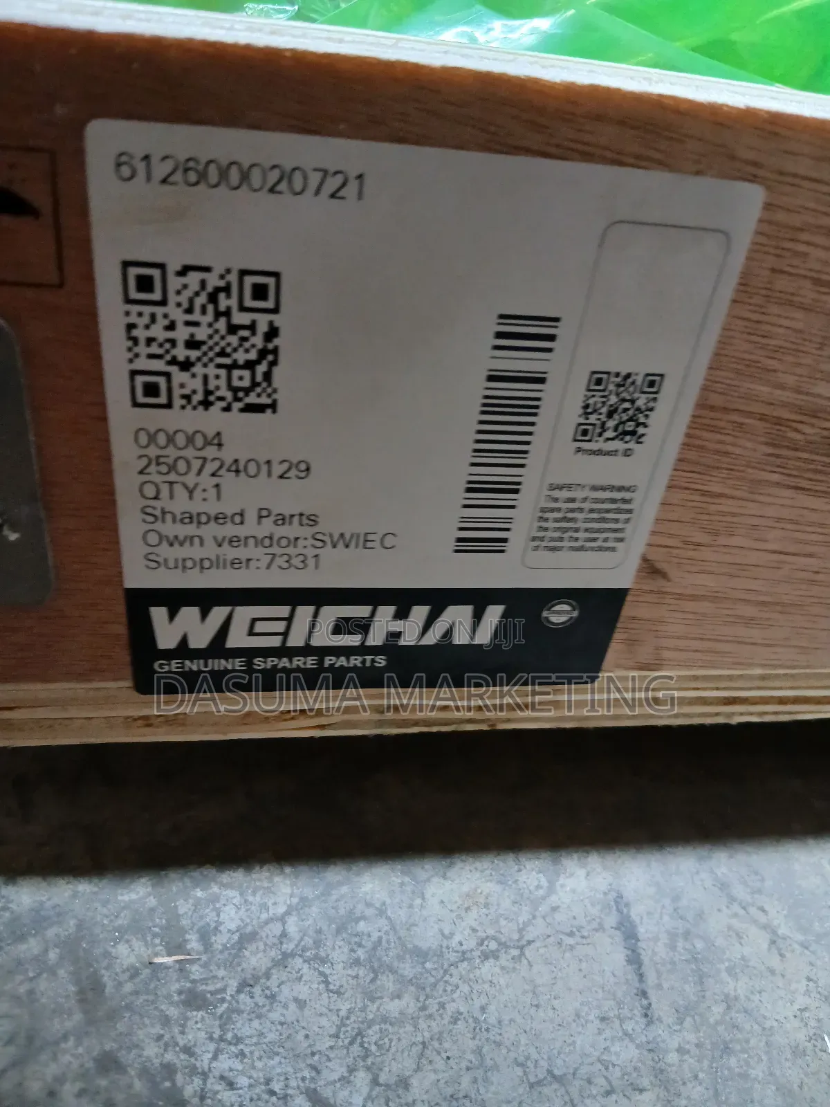 Weichai Flywheel Assembly 