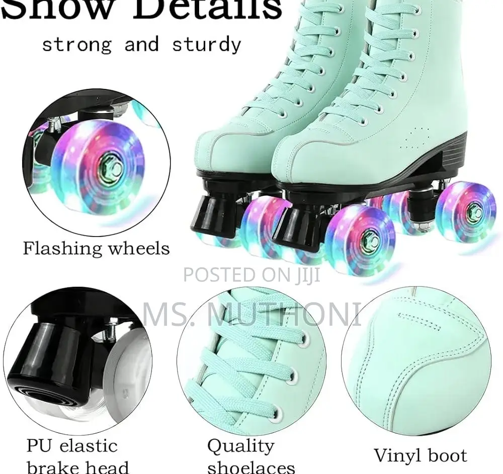 Classic Light Up Adult Quad Roller Skates!