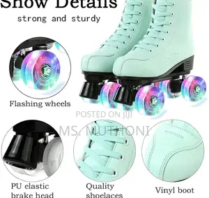 Classic Light Up Adult Quad Roller Skates!