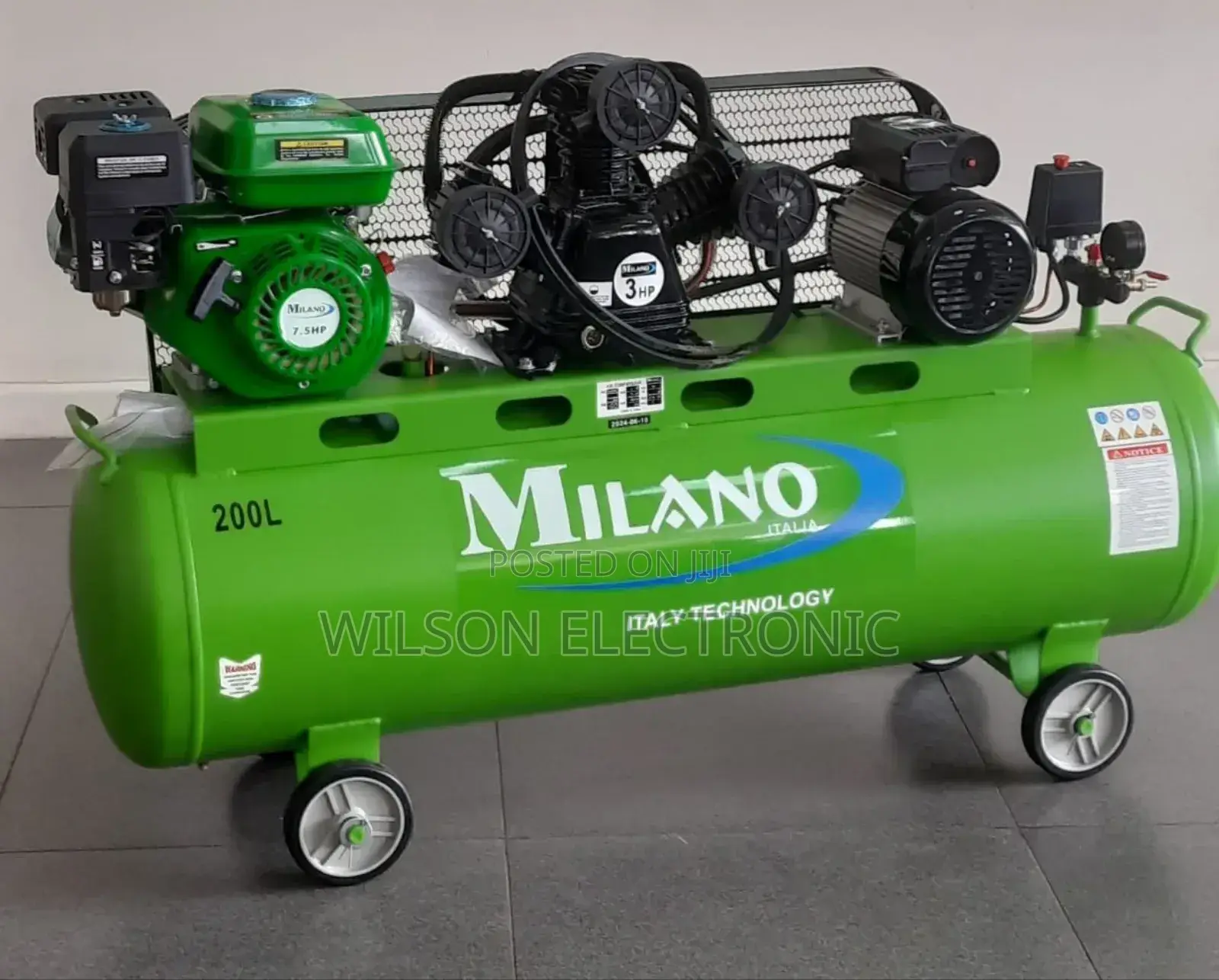 200l 2 in 1 Air Compressor