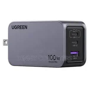 Ugreen Nexode Pro 100w 3-Port Gan Fast Charger Uk Grey