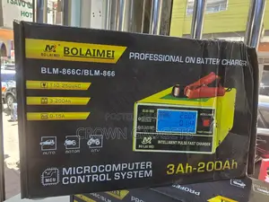 BLM-866 Fast Smart Battery Charger for Cars Motorcycles