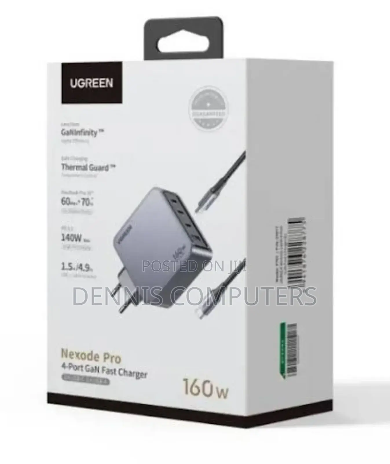 Ugreen Nexode Pro 160w 4-Port Gan Fast Charger - X763
