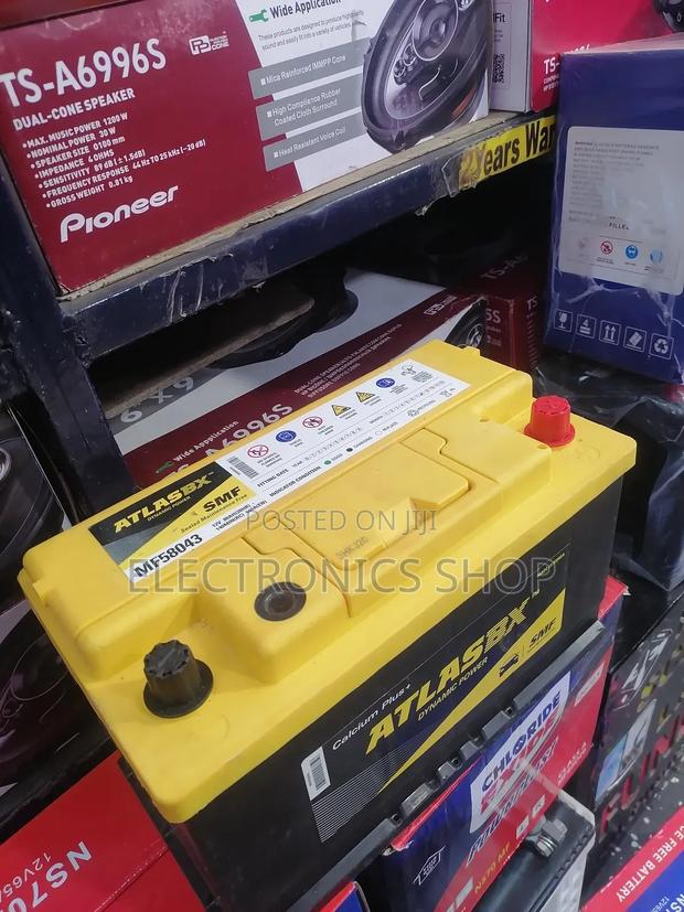 Atlas Din80.12v/80ah Automotive Car Battery