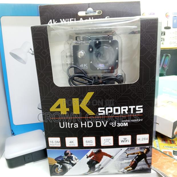 Wifi Action Camera With Waterproof Case Wide-Angle Lens - main view
