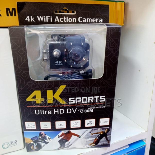 Wifi Action Camera With Waterproof Case Wide-Angle Lens - thumbnail 4