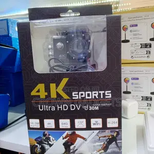Ultra Hd Sports Camera | 30m Waterproof + Wifi Control