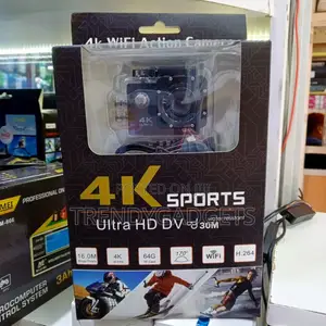 Ultra Hd Sports Camera | 30m Waterproof + Wifi Control