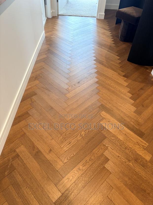 Designer Herringbone SPC Panels – Strong, Stylish, Easy to Install”