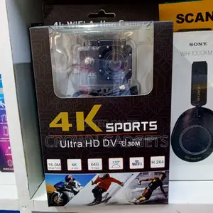  Ultra Hd Wifi Camera 16mp | Helmet, Bike Outdoor Camera