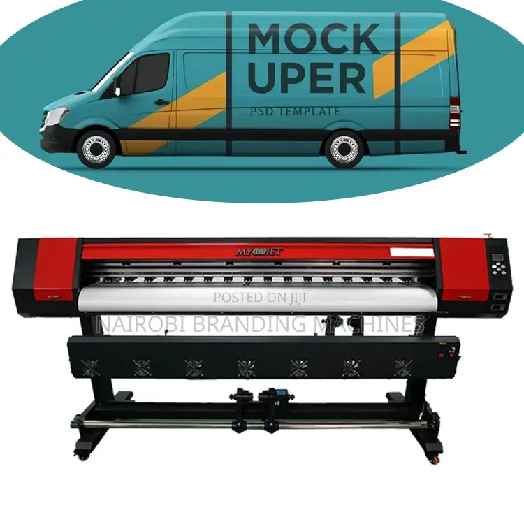 1.8m Large Format Eco Solvent Printer With 1pc Xp600 Printhead