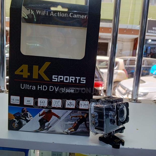 Waterproof Action Camera With 170° Wide-Angle + Wifi - main view