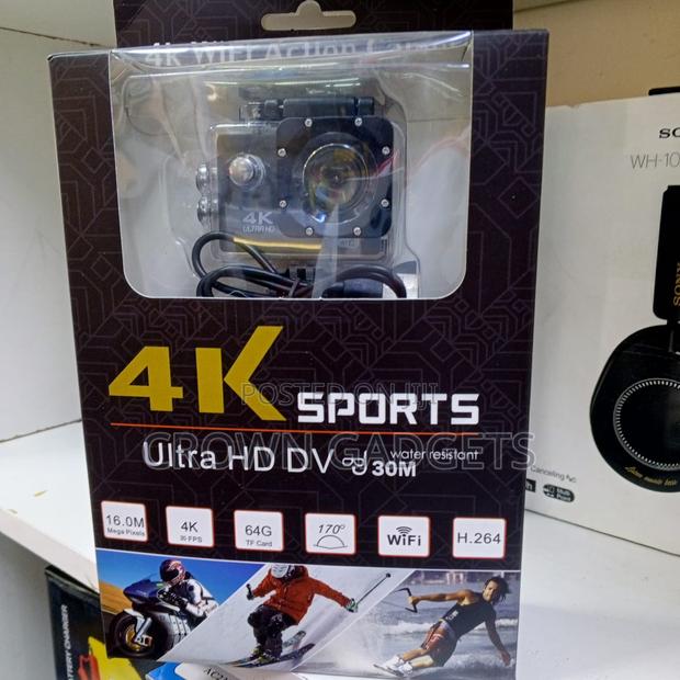 Waterproof Action Camera With 170° Wide-Angle + Wifi - thumbnail 2