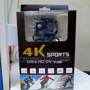  Wifi Waterproof Action Camera With Wide-Angle Lens