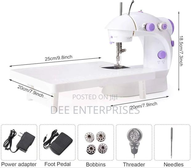Stand Table Mini Sewing Machine With Pedal - main view