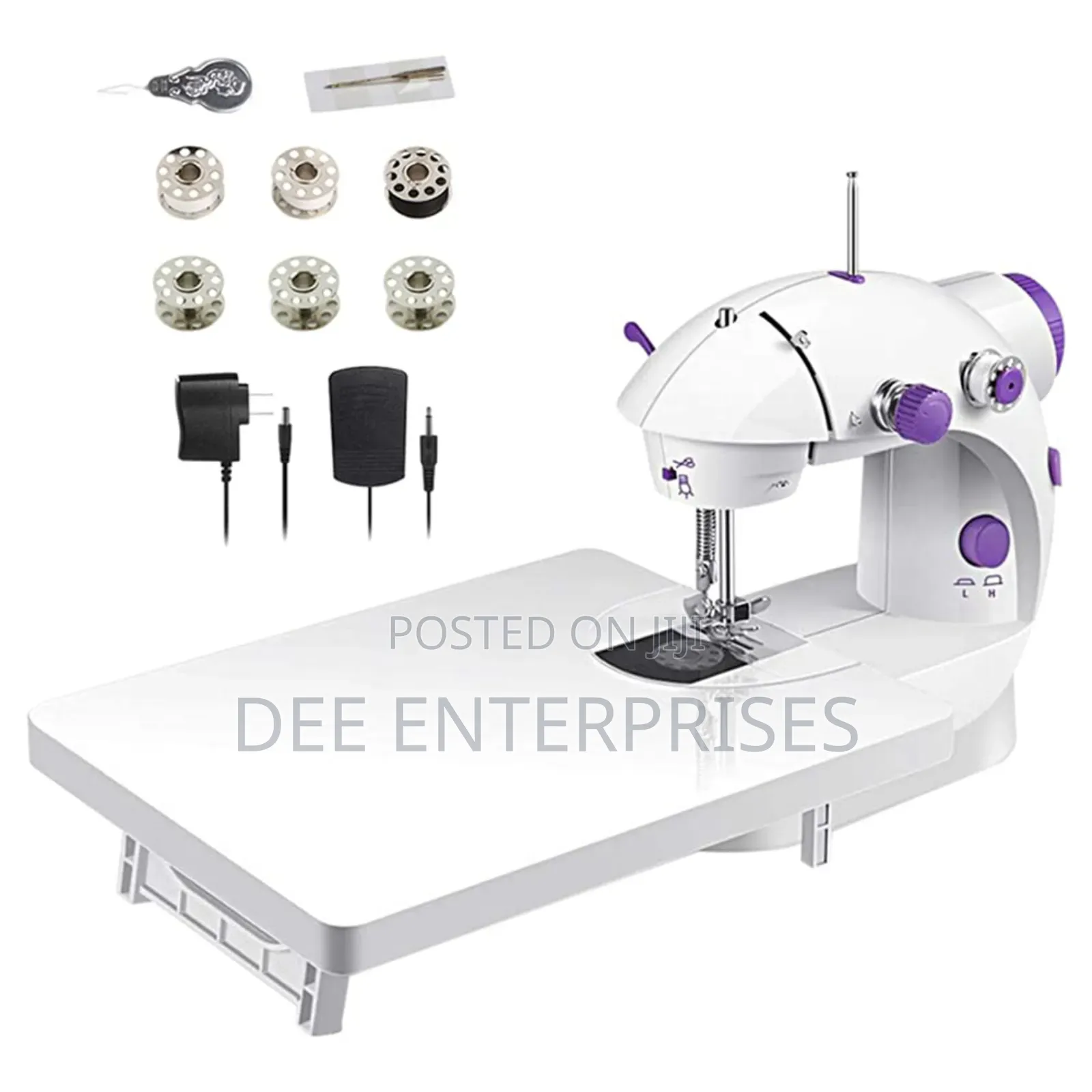 Stand Table Mini Sewing Machine With Pedal