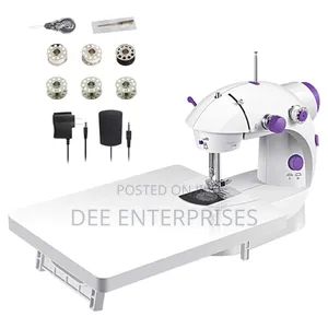 Stand Table Mini Sewing Machine With Pedal