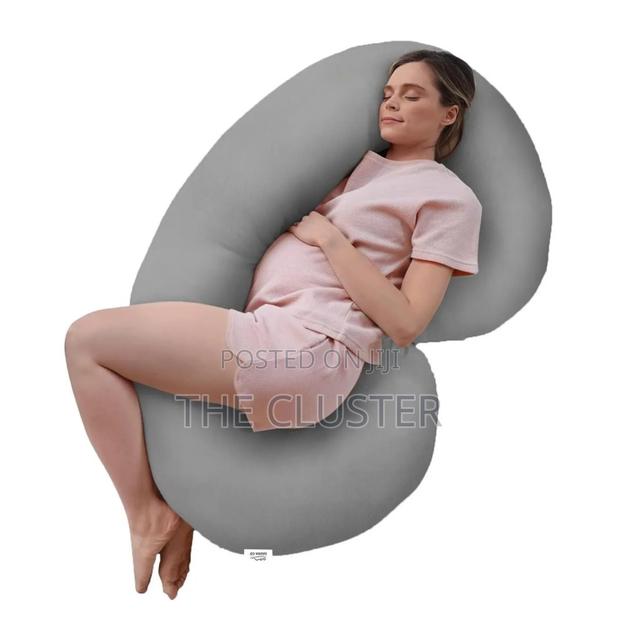 Cotton C-Shaped Pregnancy Pillow - main view