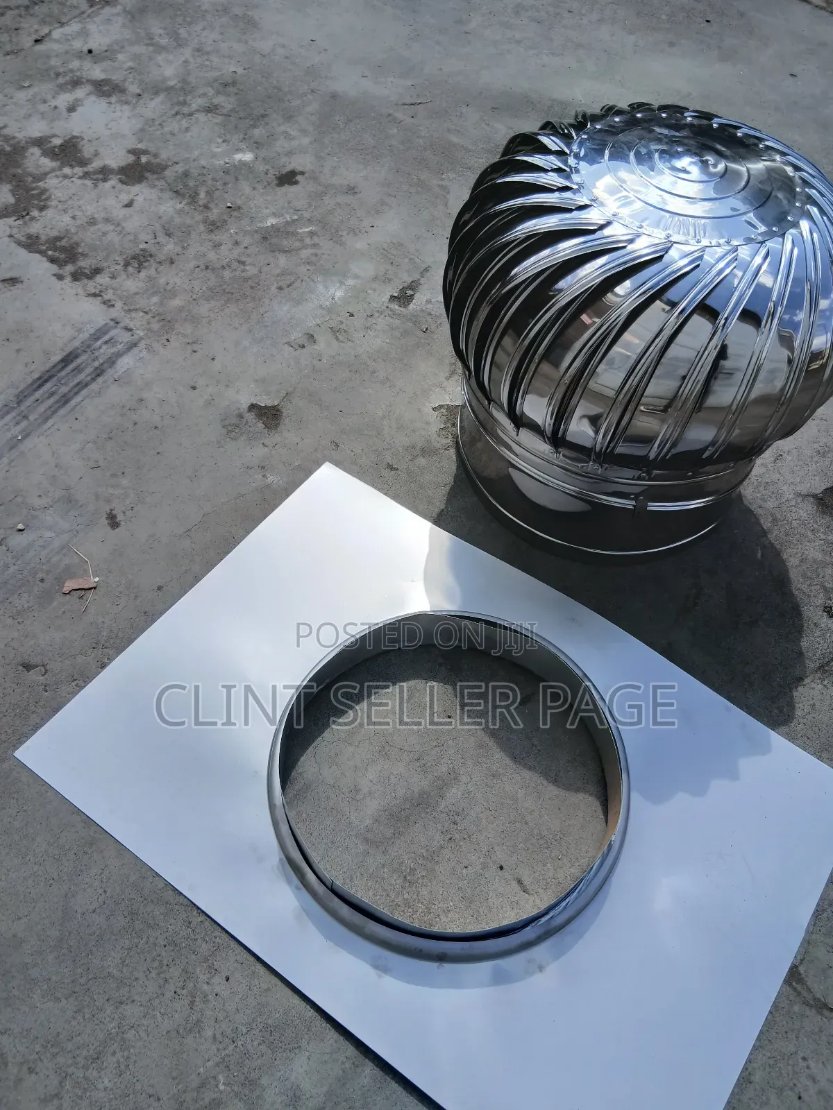 Spinning Stainless Ventilators
