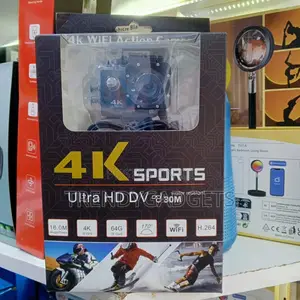 Waterproof Sports Camera | 170° Wide Lens + Wifi
