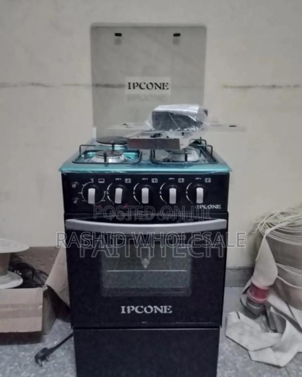 New Black Digital Ipcone 3+1 Standing Cooker.