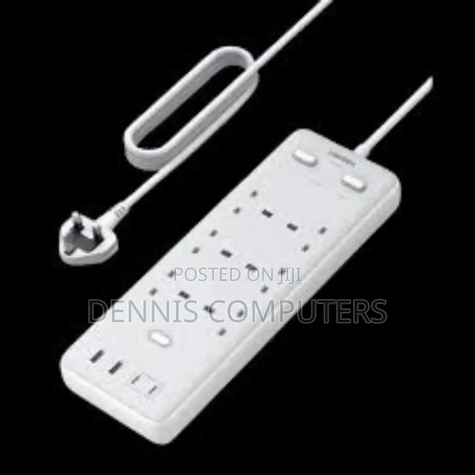 Ugreen Surge Protector Power Strip 6ac Outlets+ 65w 2a2c Uk 2m S551