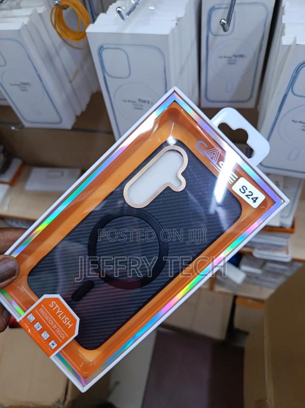 Thirbo Galaxy S24 Case - Super Thin With Magsafe - Aramid Fiber - thumbnail 3