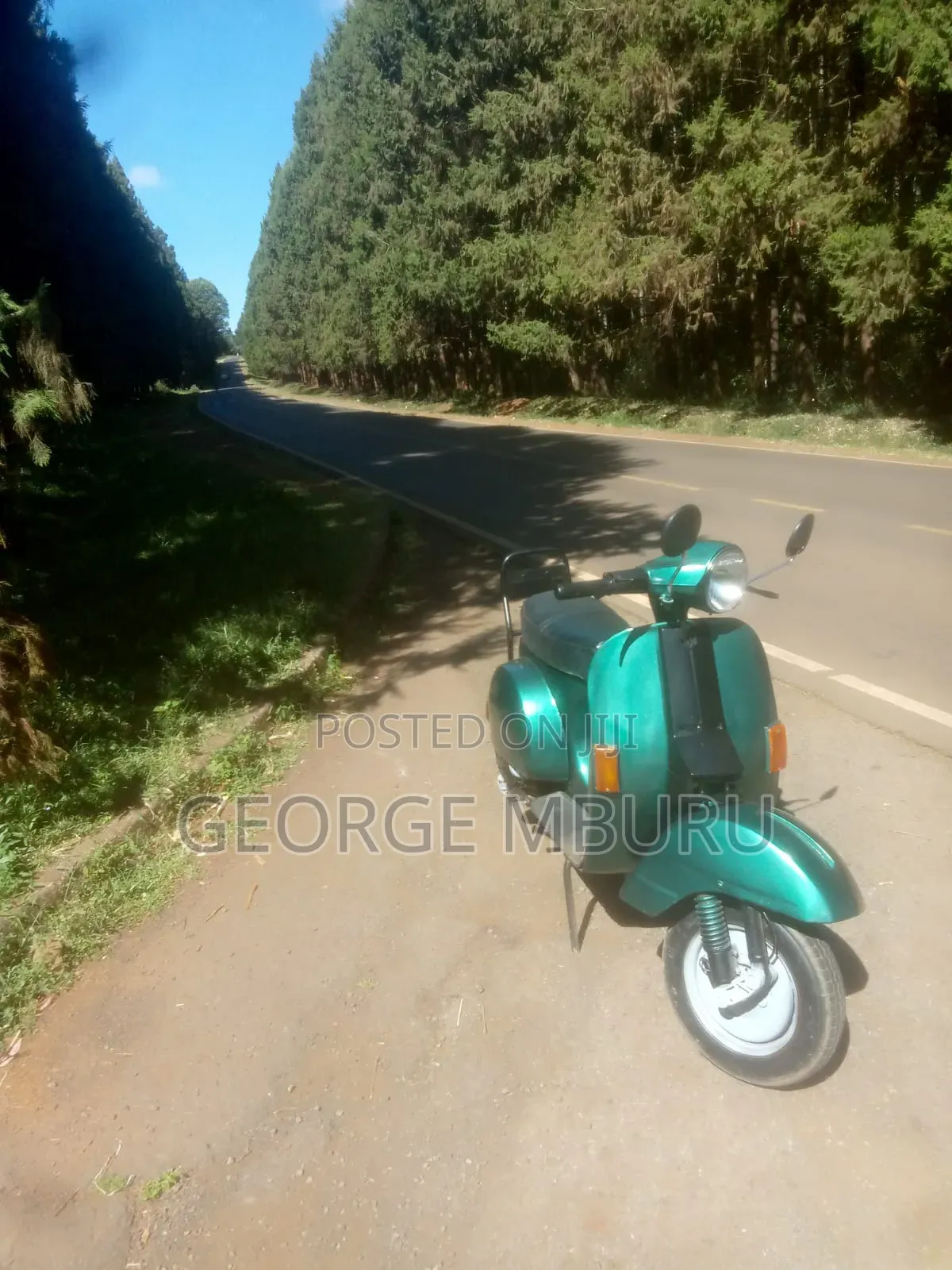 Motorcycle 2003 Green