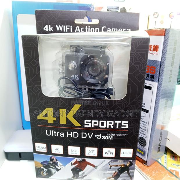Ultra Hd 4k Sports Camera | Wifi + 30m Waterproof Housing